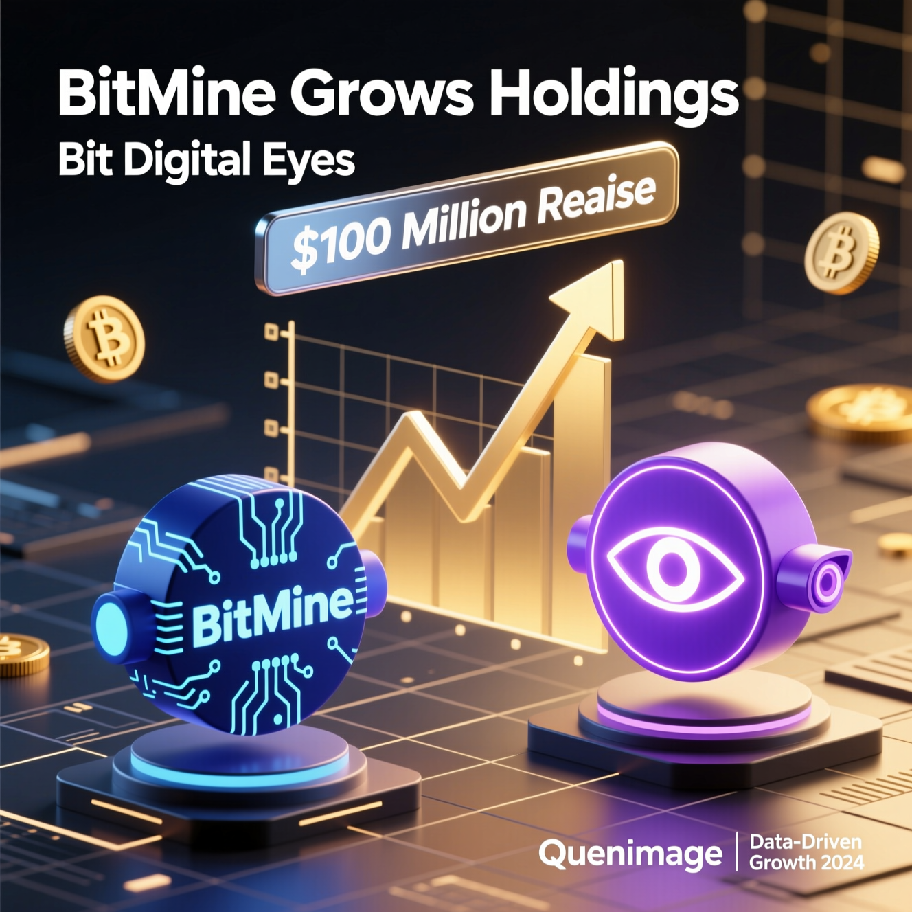 BitMine Mở Rộng Danh Mục Đầu Tư, Bit Digital Nhắm Mục Tiêu Huy Động 100 Triệu USD