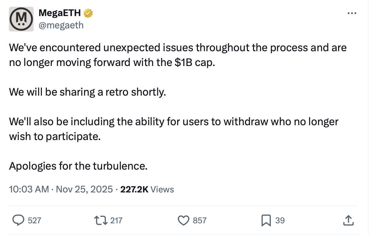 MegaETH Freezes Pre-Deposit After Early Sale Chaos – Điều Gì Đã Xảy Ra?